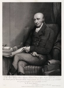 William Hyde Wollaston, chimiste et métallurgiste anglais, vers 1810 - Unbekannt