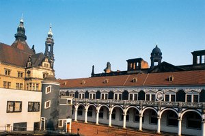 Aile du Palais Zwinger, Dresde (18ème siècle), Saxe, Allemagne - Benjamin Baud