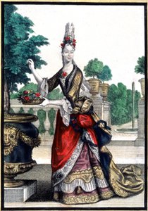 Hiver (allégorie), milieu du 17e siècle (gravure)