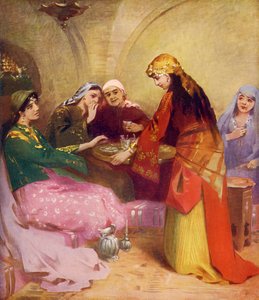 Femmes buvant du thé - Unbekannter Künstler