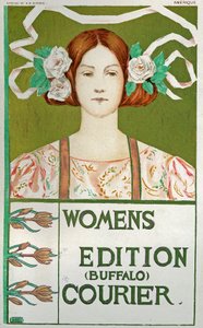Édition des femmes, Buffalo Courrier - Unbekannter Künstler