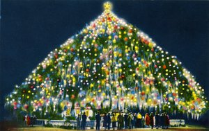 Le plus grand arbre de Noël vivant du monde, Wilmington - Unbekannter Künstler