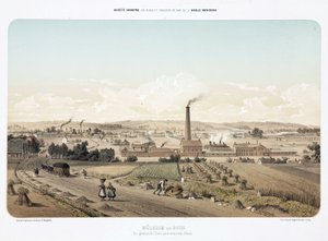 Usines de zinc à Mulheim an der Ruhr, Allemagne - Unbekannt