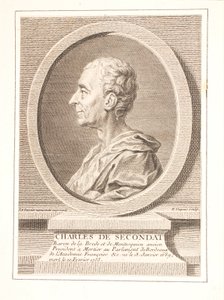 Charles-Louis de Secondat, Baron de La Brède et de Montesquieu - Unbekannter Stecher