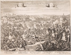 Feuille volante sur la bataille de Luzzara en 1702