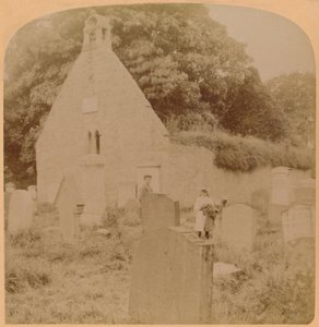 Auld Kirk, Ayr, Écosse, 1897 - Underwood and Underwood