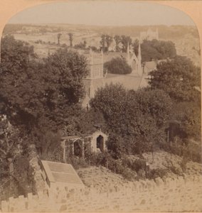 Vue générale de Truro, Cornouailles, Angleterre, 1900 - Underwood and Underwood