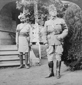 Lord Roberts, commandant en chef des armées britanniques, Afrique du Sud, guerre des Boers, 1900-1901 - Underwood and Underwood