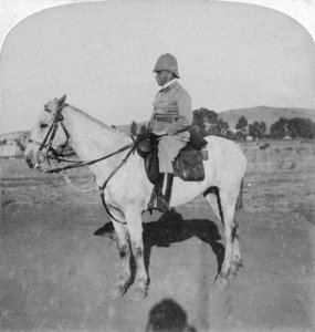 Major-Général John French, le courageux chef de cavalerie, Pretoria, Afrique du Sud, Guerre des Boers, 1901