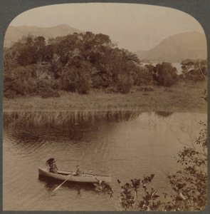 Sur le Lac Supérieur du joli Killarney, Irlande, 1901