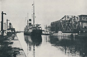 Ouverture du canal de Panama - Underwood and Underwood