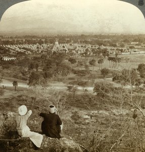 Pagodes, Mandalay, Birmanie, c1900s
