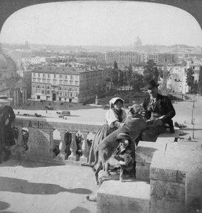 Rome, Italie, 1905 - Underwood and Underwood