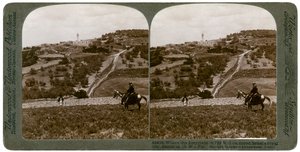 Samarie, sud-ouest de la Palestine, années 1900 - Underwood and Underwood