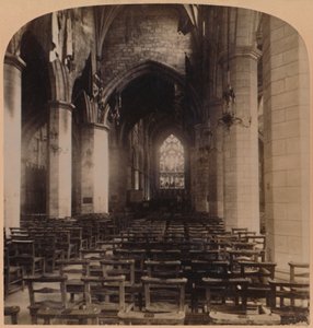 Cathédrale Saint-Gilles, Édimbourg, Écosse, 1896 - Underwood and Underwood