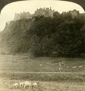 Château de Stirling, siège des anciens rois...Écosse, vers 1900