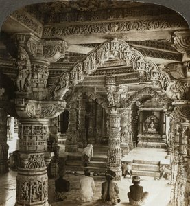 Temple de Vimal Vasahi, Mont Abu, Rajasthan, Inde