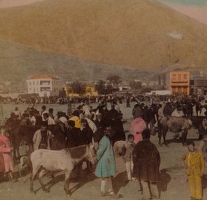 La Larisa, ou ancienne citadelle de 950 pieds de haut à l