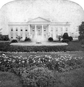 La Maison Blanche, Washington, DC, États-Unis, début du XXe siècle - Underwood and Underwood