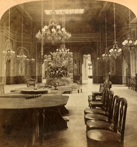 Le célèbre Salon de la Roulette, Casino, Monte Carlo, Monaco, 1897