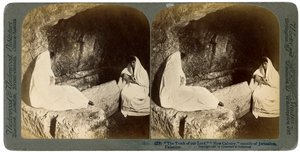 Le tombeau de Jésus, près de Jérusalem, Palestine, 1897 - Underwood and Underwood