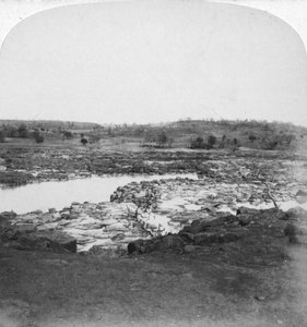 Rivière Tugela, Natal, Afrique du Sud, Guerre des Boers, 1901