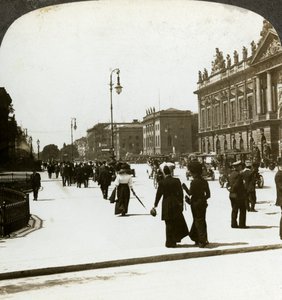 Unter den Linden, Berlin, Allemagne - Underwood and Underwood