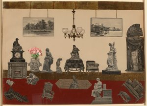 Sans titre (collage victorien) - Unidentified