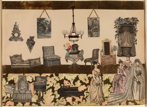 Sans titre (collage victorien) - Unidentified