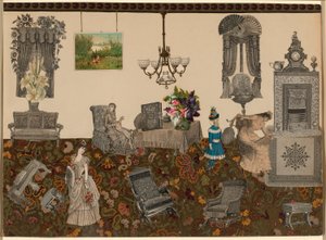 Sans titre (collage victorien) - Unidentified