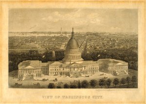 Vue de la ville de Washington - Unidentified