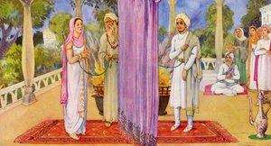 Un mariage hindou indien