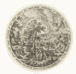 Abraham en route vers Canaan. L