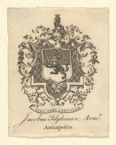 Ex-libris de Jacob Tilgham - Unknown