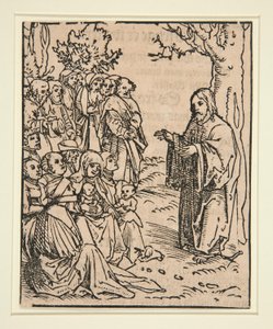 Christ prêchant