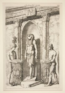 Das Gotzenbild Osiridis [Le Temple d