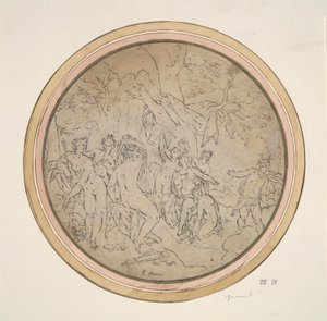 Diane et ses nymphes surprises par Actéon - Unknown