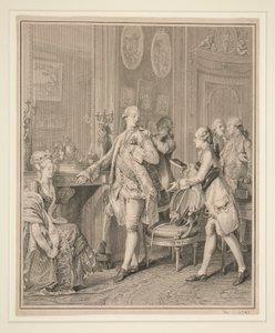Scène de salon (Préparation pour une cérémonie) - Unknown
