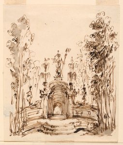 Fontaine dans un parc