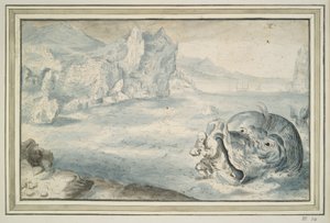 Jonas délivré de la baleine - Unknown