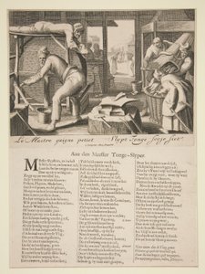 Le Maître gagne petit. Slypt Tonge sooje siet - Unknown