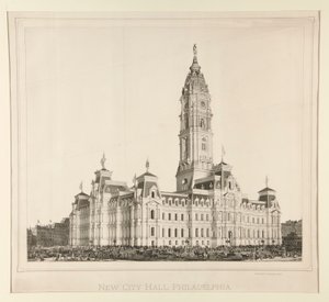 Nouvel hôtel de ville, Philadelphie - Unknown