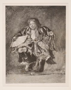 Pas de danseur avec masque - Unknown