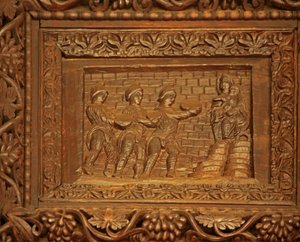 Panneau de la porte du 5ème siècle : l