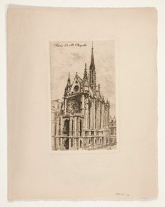 Paris, La Sainte-Chapelle - Unknown
