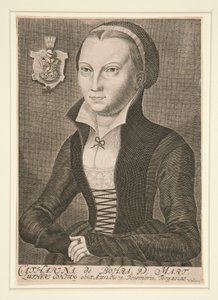 Portrait de Catharina de Bohra D: Mart - Unknown