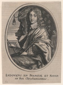 Portrait de Louis XIV, Roi de France et de Navarre (Ludovicus XIV Franciae et Navarrae Rex Christianissimus)