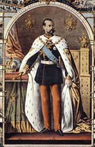 Portrait du tsar Alexandre II, empereur de Russie