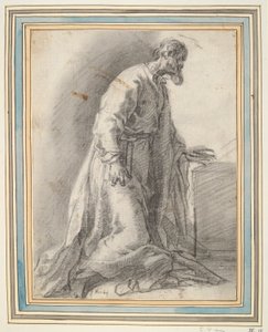 Figure sainte agenouillée - Unknown