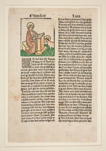 Saint Luc. Illustration de la Légende dorée (Jacobus da Voragine) - Unknown